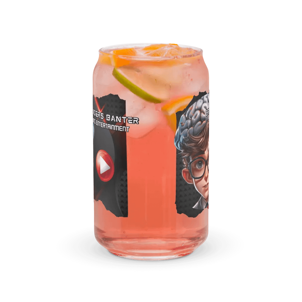 Intellect-Can Glass: Quirky Brain Bender Edition product image (37)