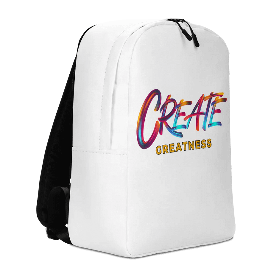 Create Greatness Large Print Backpack product image (12)