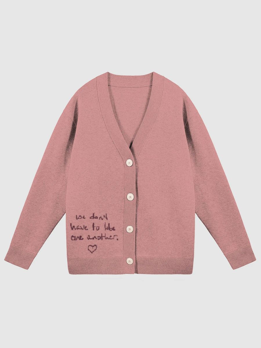 ONE ANOTHER (sm. design, pink and maroon) knitwear cardigan product image (1)
