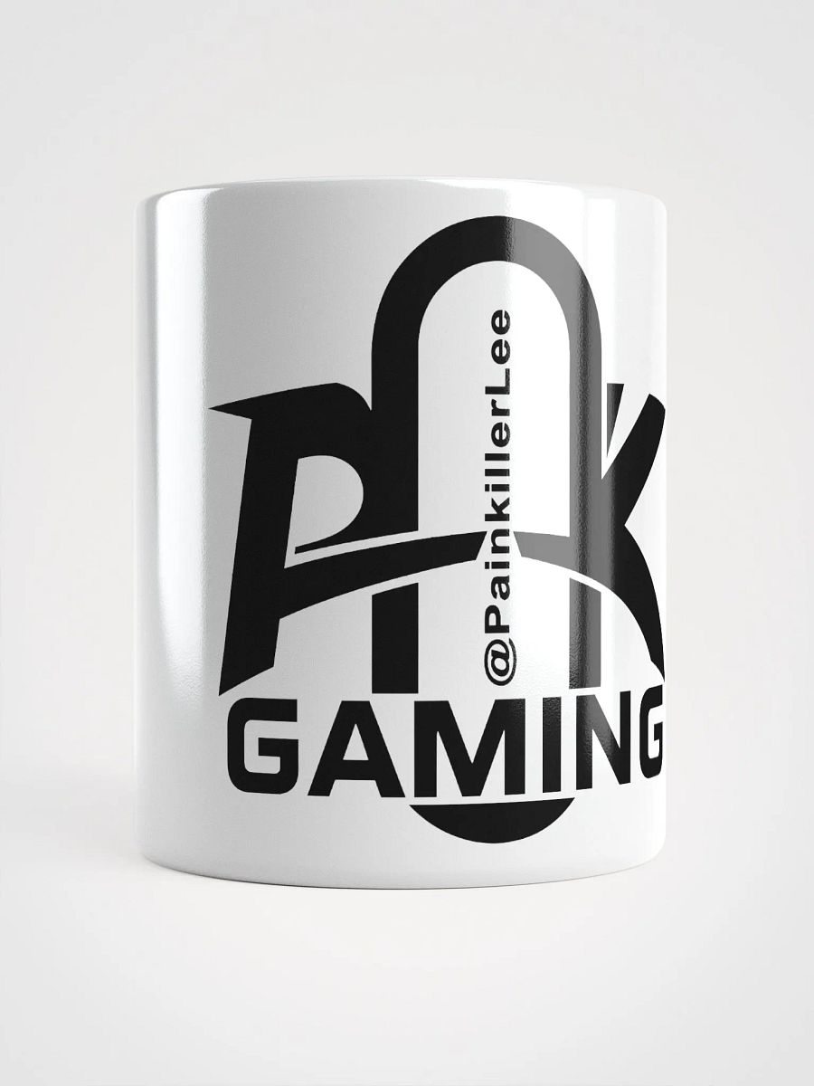 White Mug with PainkillerLee Logo product image (1)