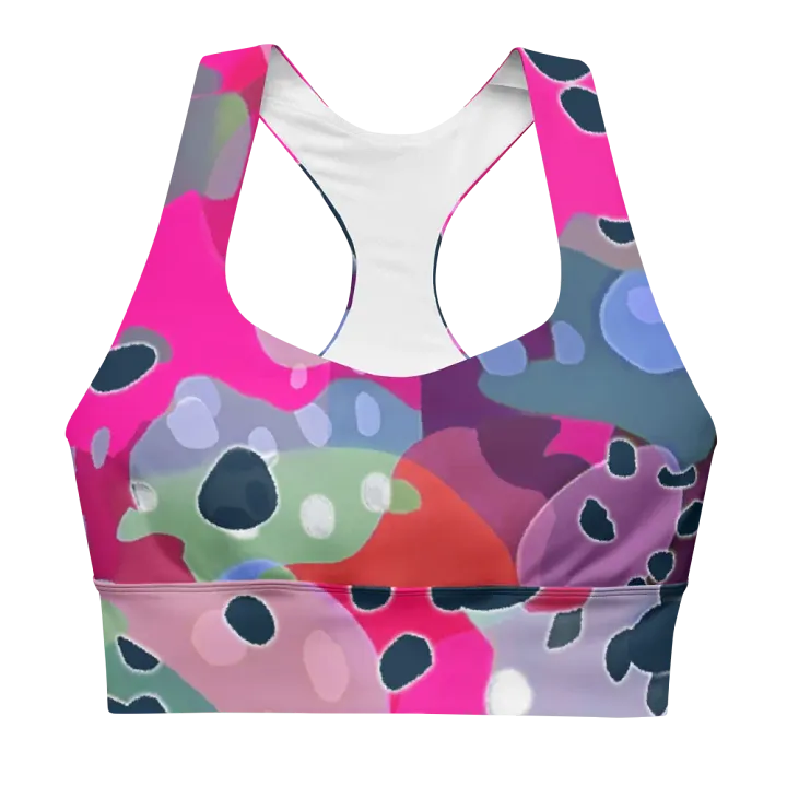 Summer Style-Recycled Longline Sports Bra product image (1)