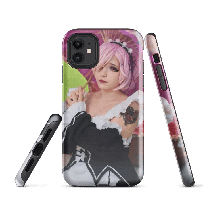 Re:Zero Ram iPhone Case - Cosplayer: JuicyJinxs product image (1)