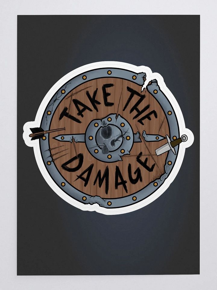TTD Kiss Cut Sticker product image (2)