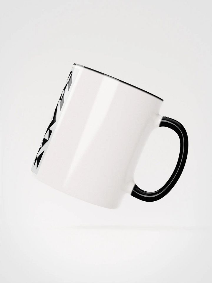 Abstract Geometric Harmony Ceramic Mug product image (3)