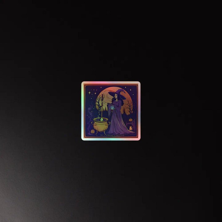 Witch's Brew Holographic Sticker Set product image (4)