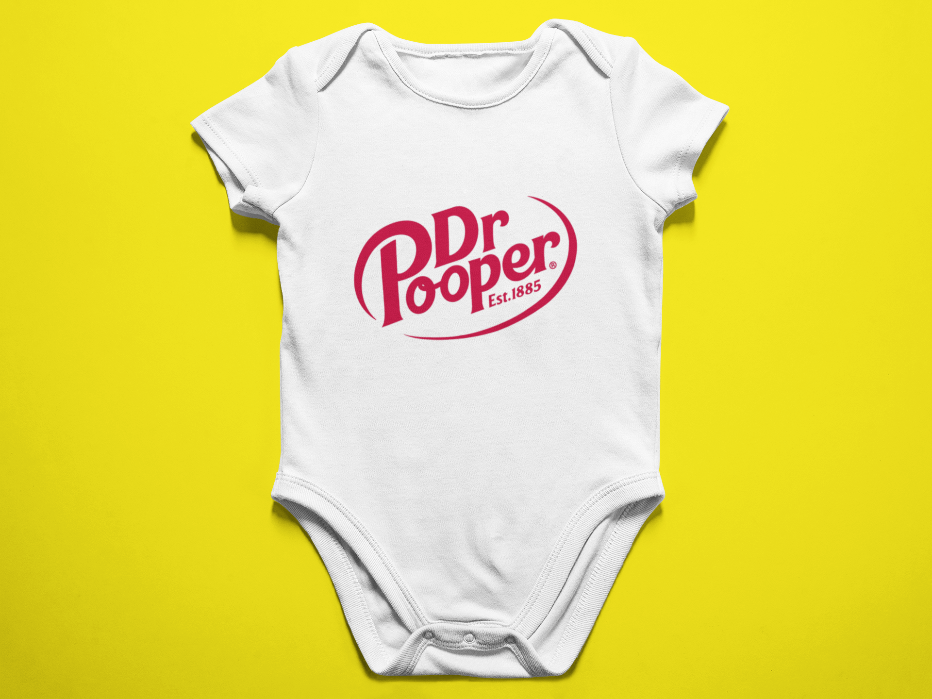 Dr. Pooper - Baby Bodysuit Onesies for Boys and Girls product image (1)