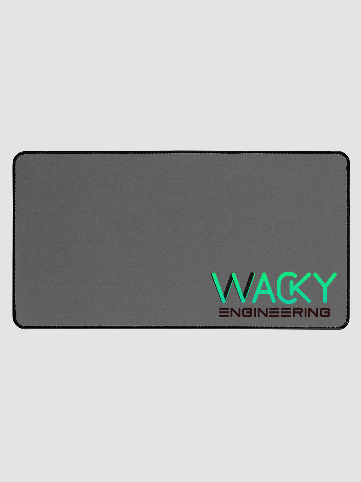 WACKY ENGINEERING DESK MAT - GRAY product image (1)
