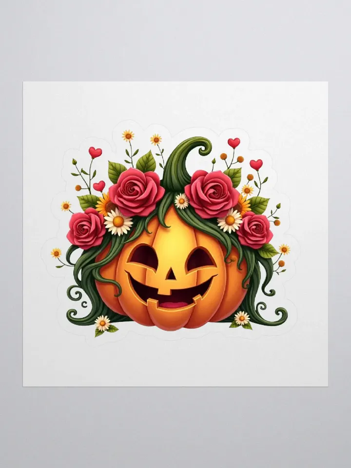 Smiling Jack Kiss Cut Stickers product image (1)