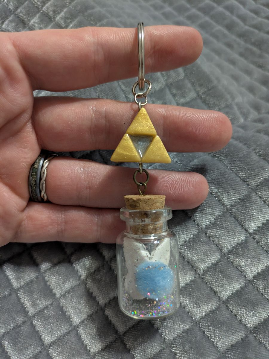 HEY LISTEN! Triforce Keychain product image (3)