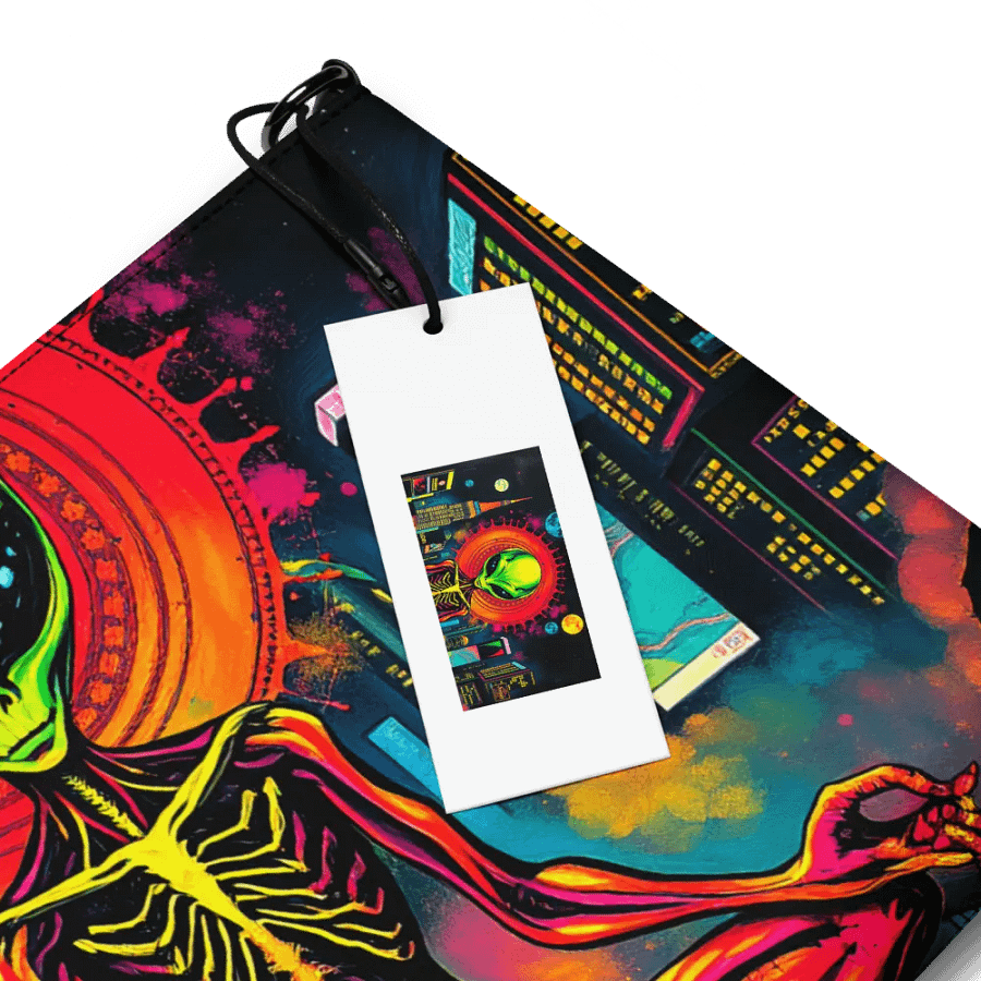 Neon Alien Meditations Crossbody Bag product image (4)