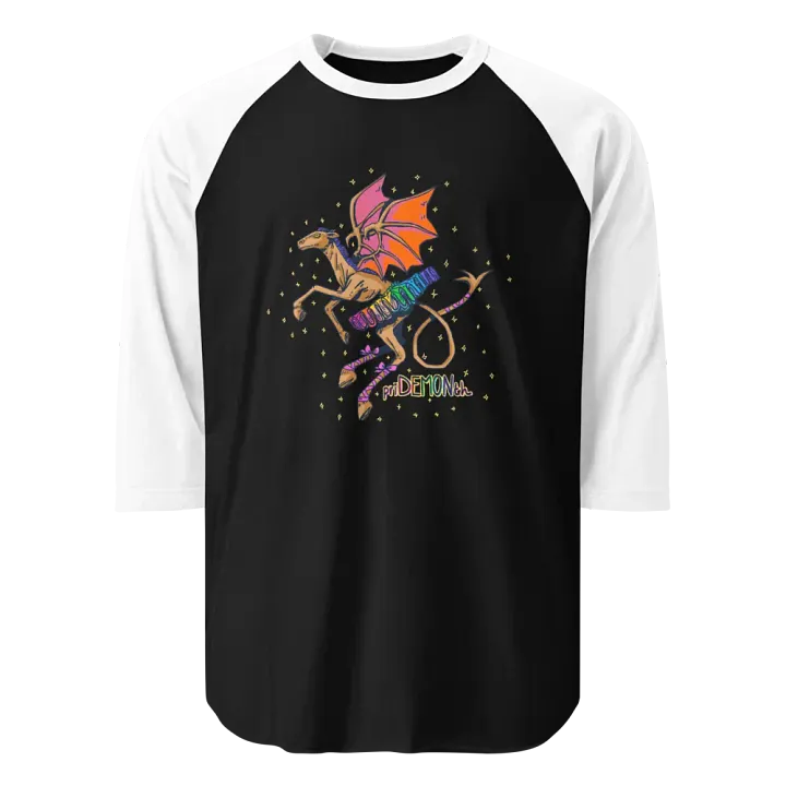 priDEMONth baesball tee product image (1)