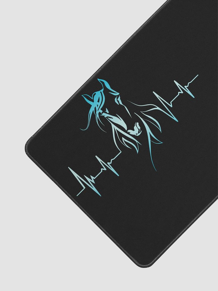 Horse Heartbeat Desk Mat 12 x 22 product image (2)