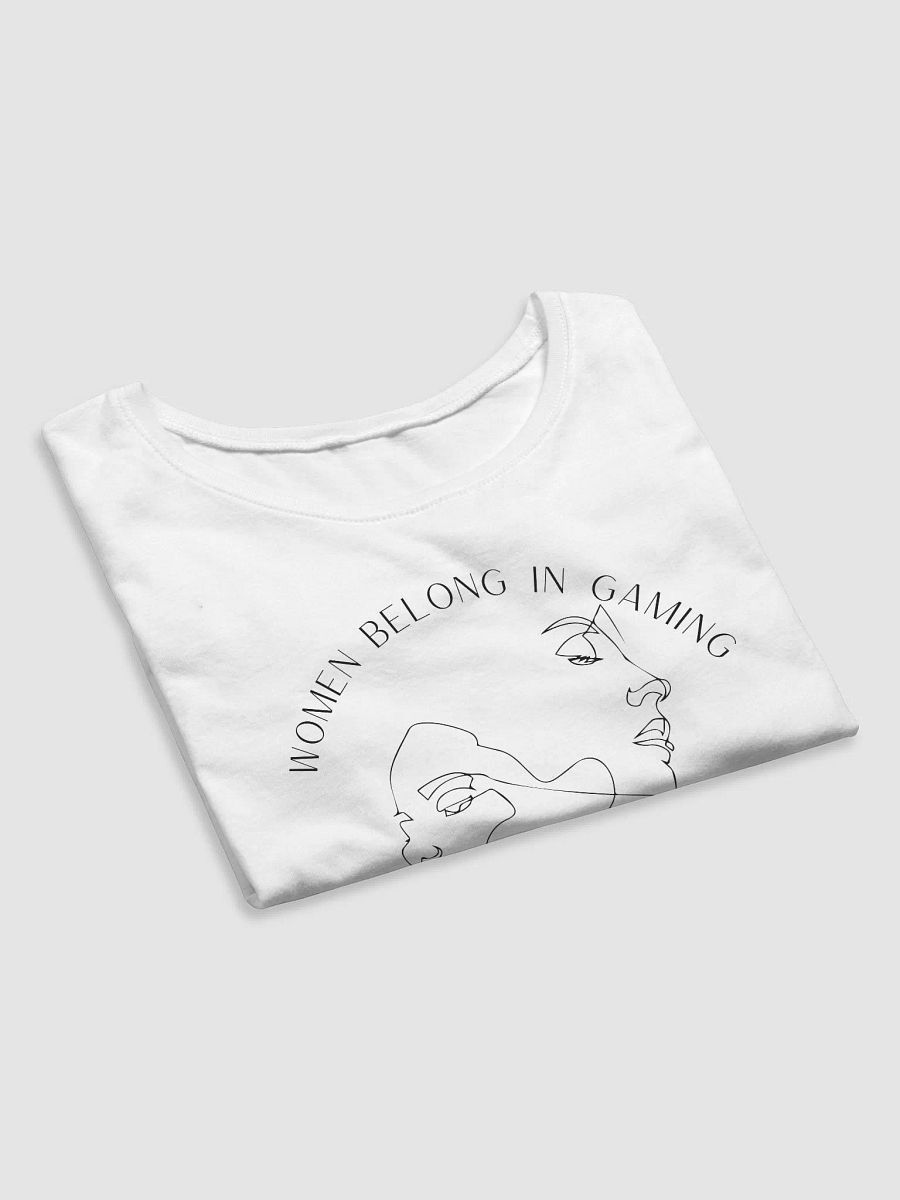 Women Belong In Gaming Cropped Tee product image (4)