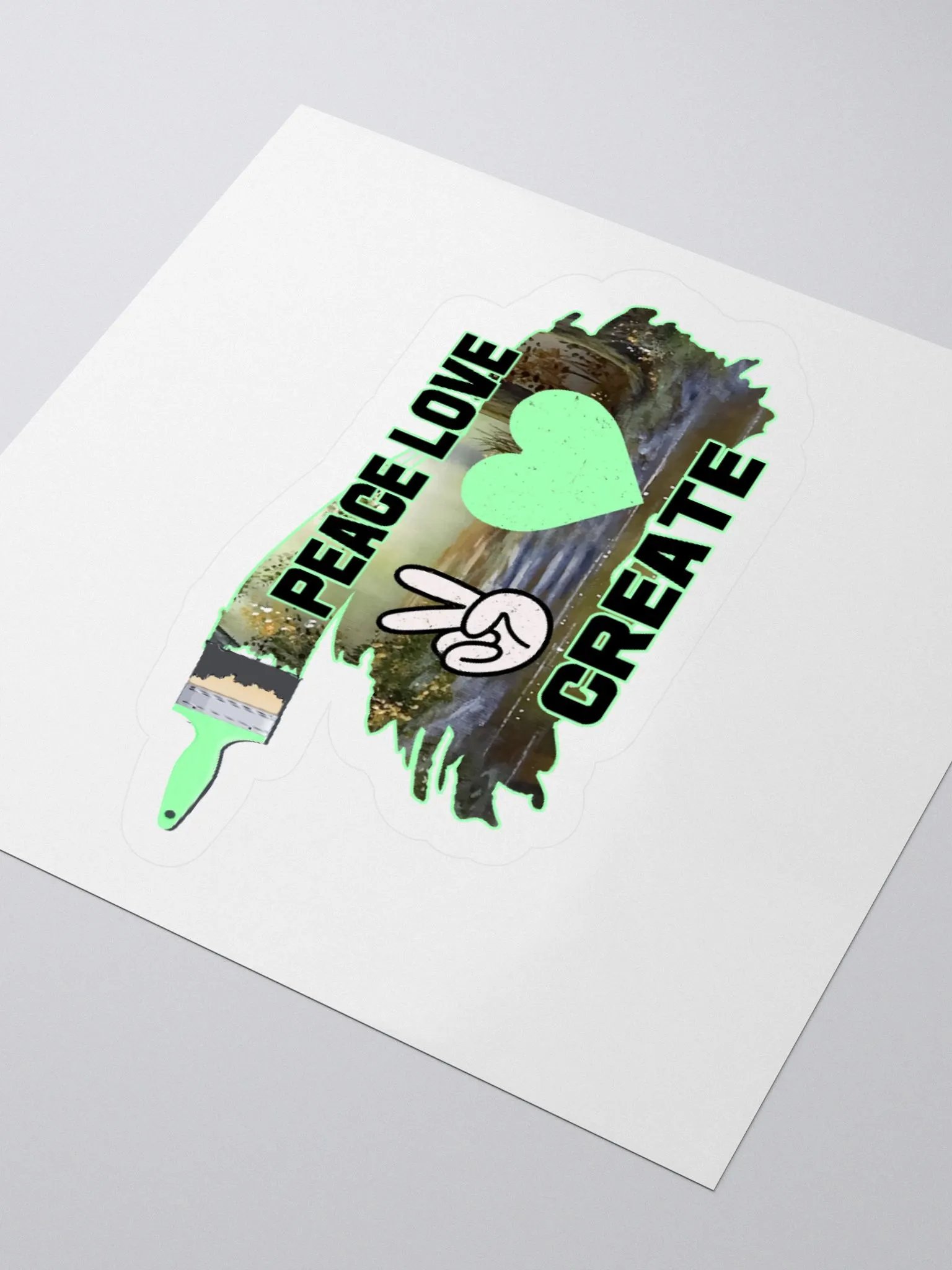 PEACE LOVE CREATE URARTSTUDIO product image (12)