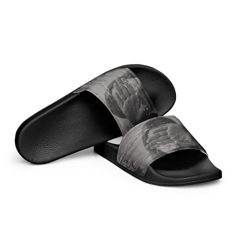 Medusa Glitch Men's Slides product image (10)