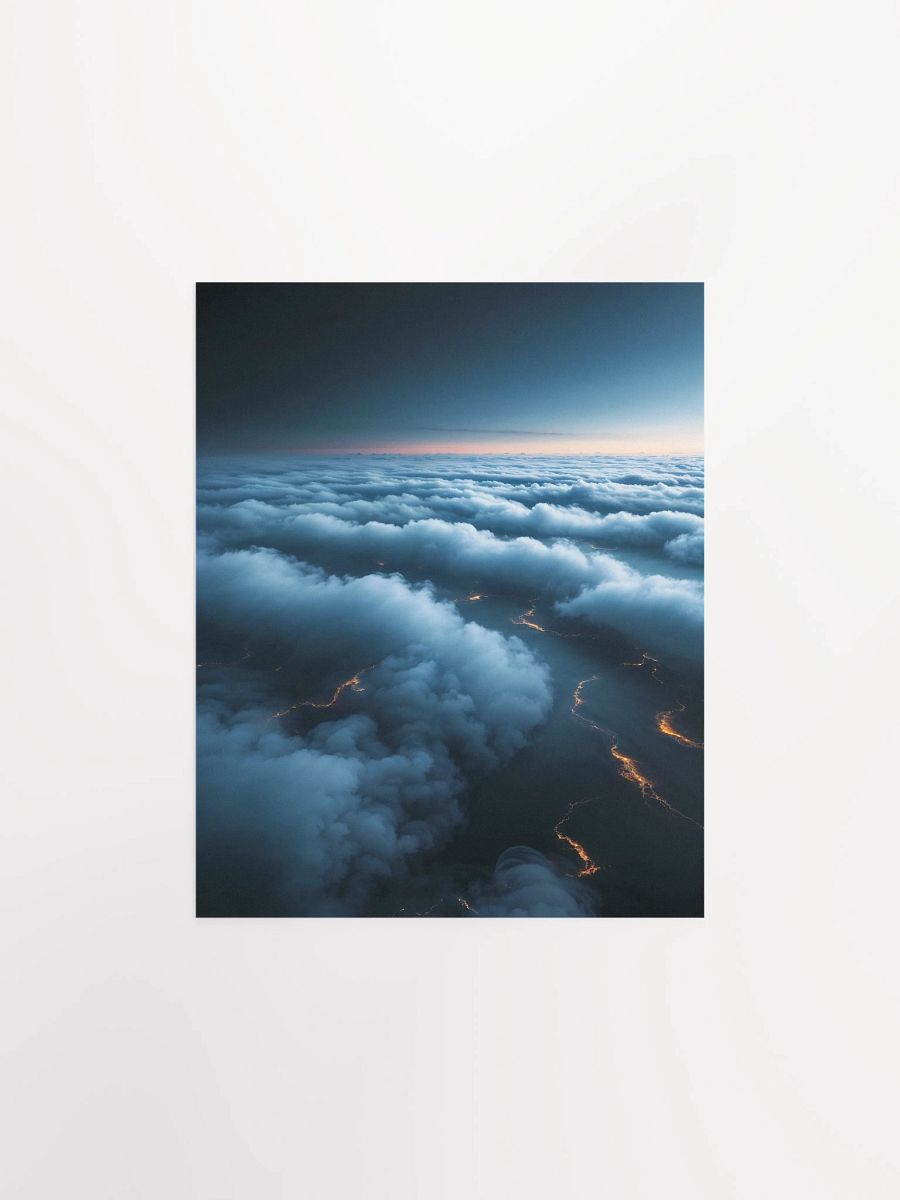 Veins of Fire Beneath the Sky Matte Poster product image (1)