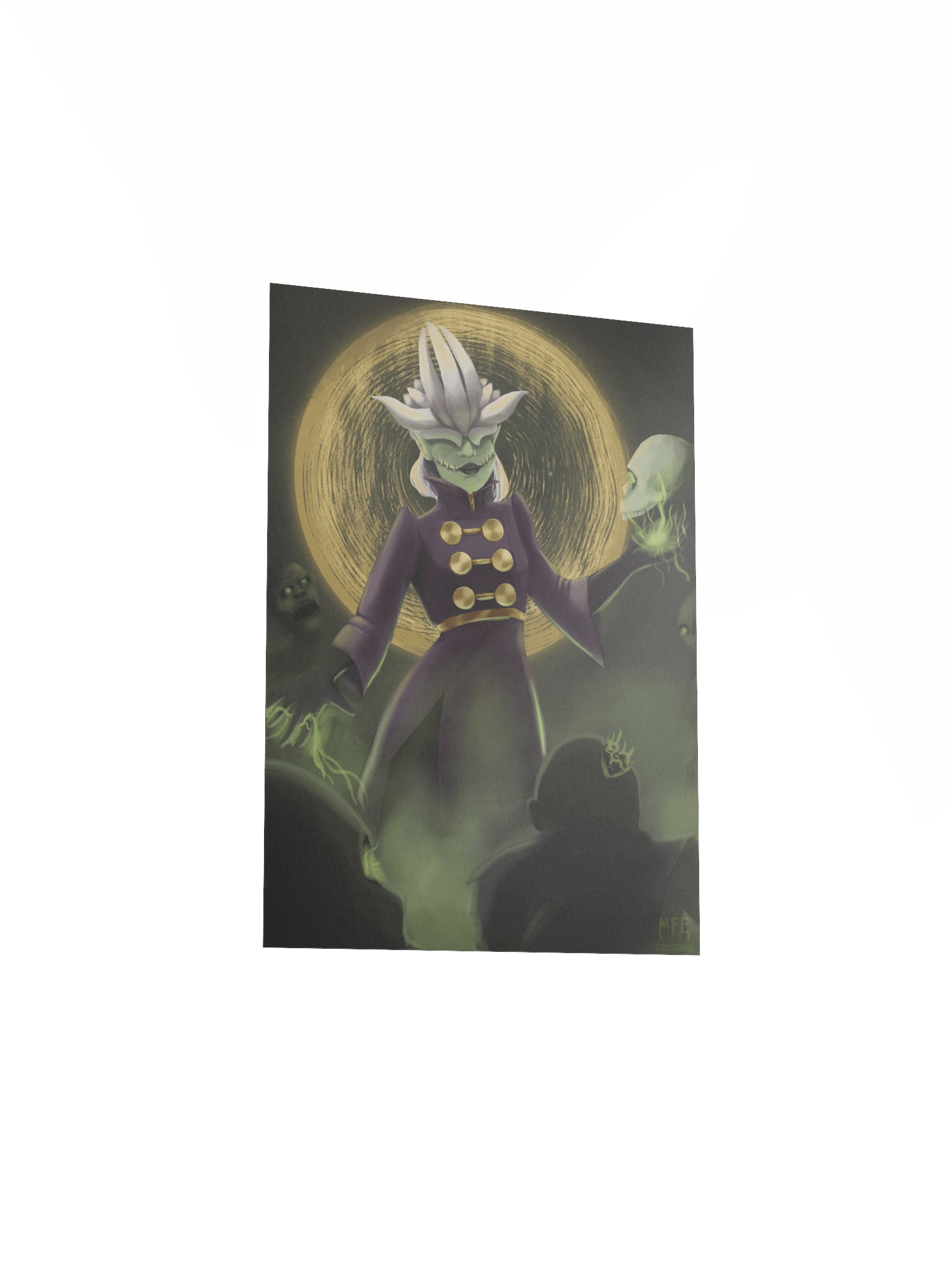 Lady Necromancer Print product image (17)