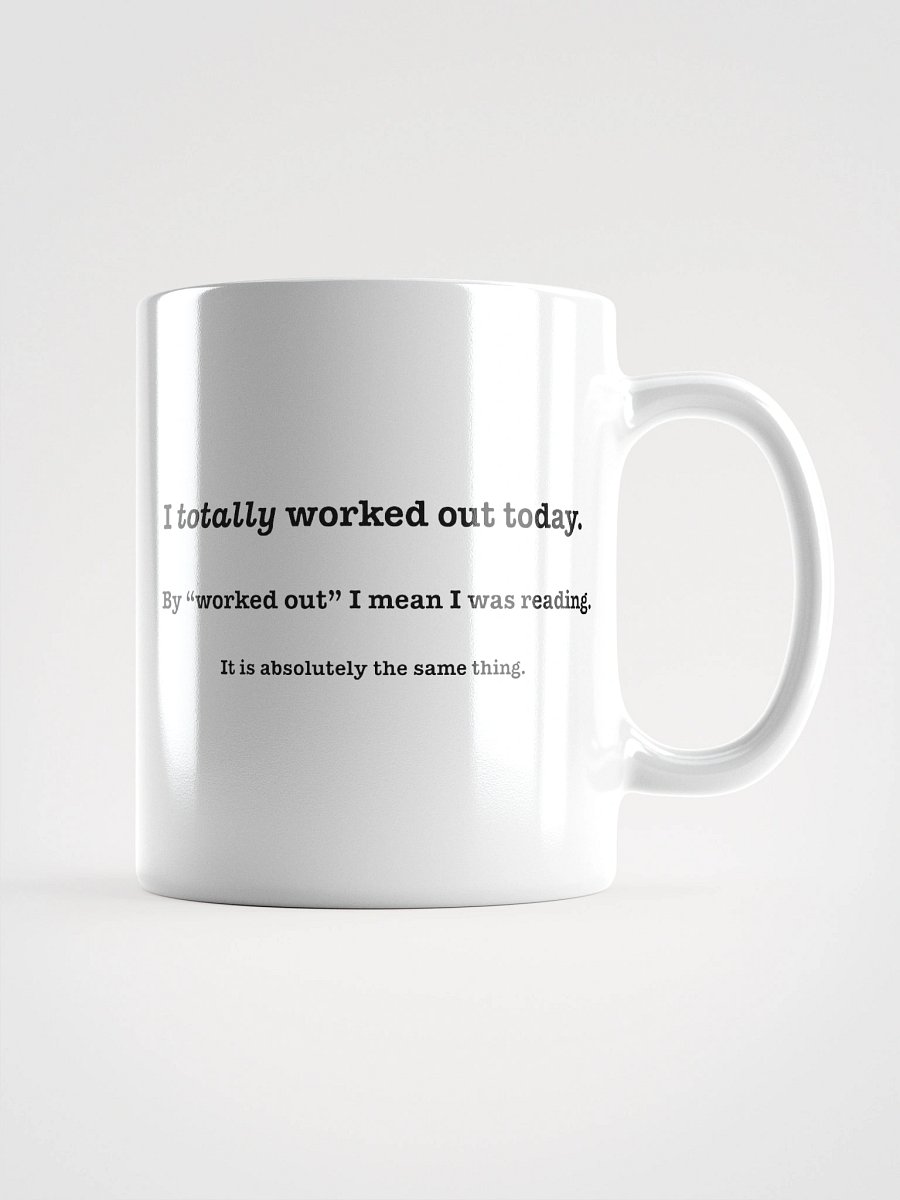 The Reader’s Workout Mug product image (2)