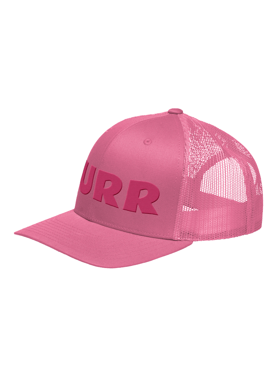 Embroidered PURR Hat - Pink Thread Collection product image (8)