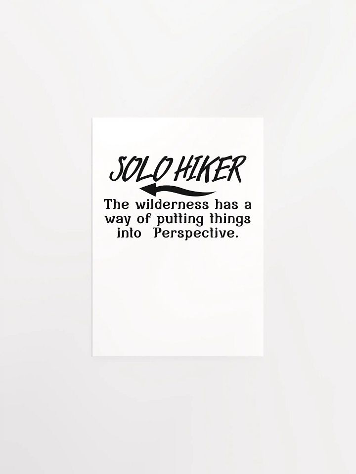 The wilderness has a way of putting things into perspective. product image (1)