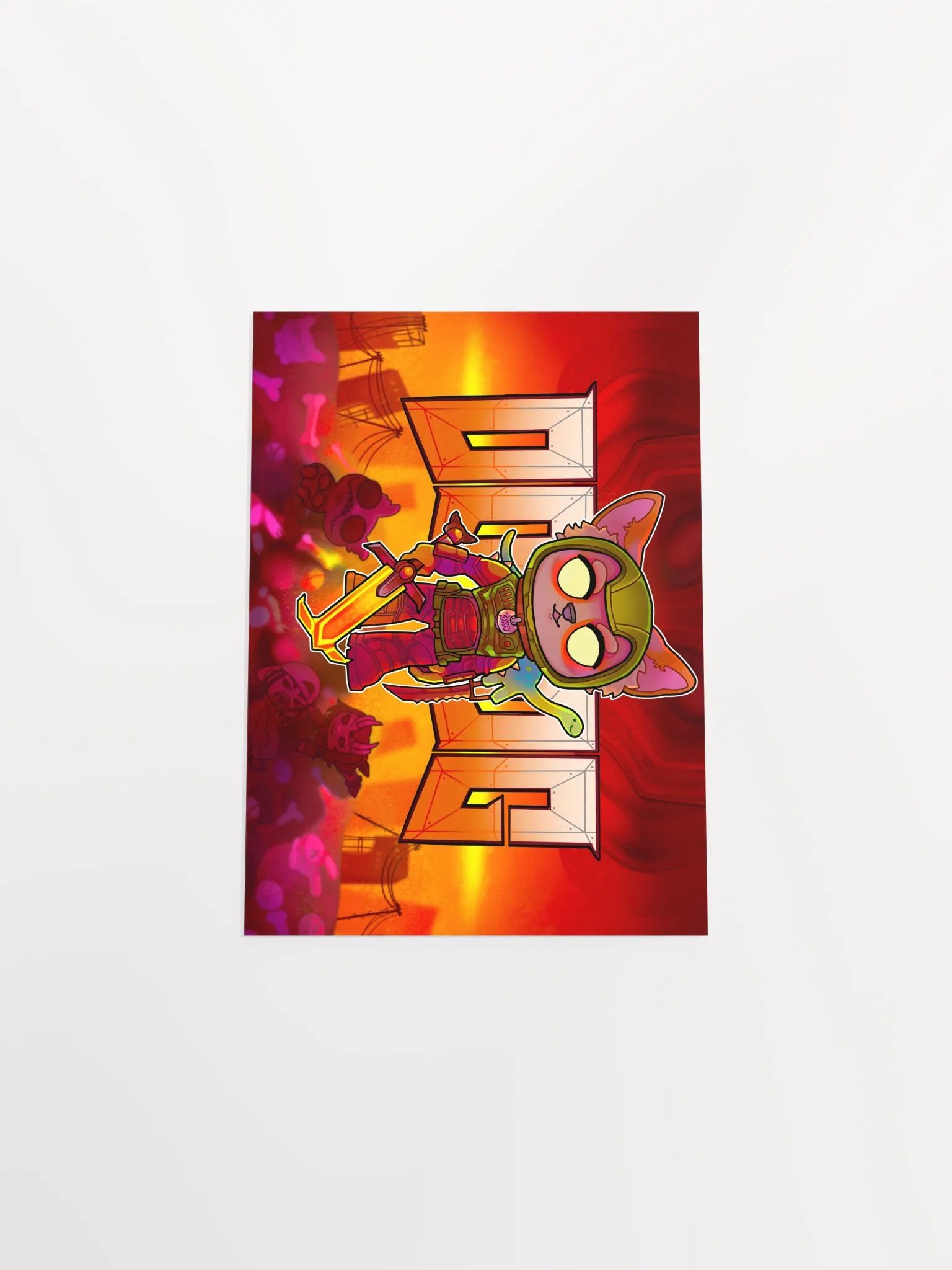 DOOG UNFRAMED RECTANGULAR PRINT product image (4)