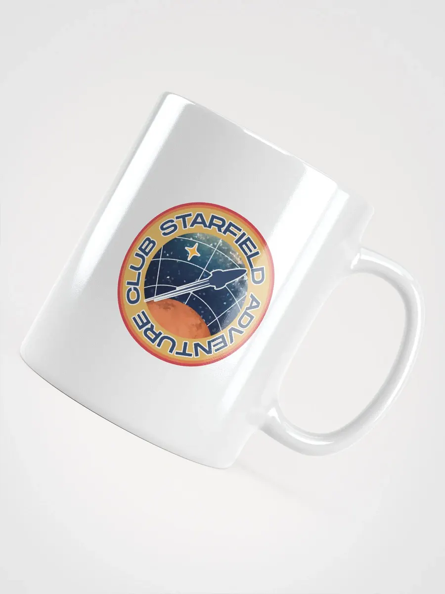 Starfield Adventure Club White Mug product image (4)