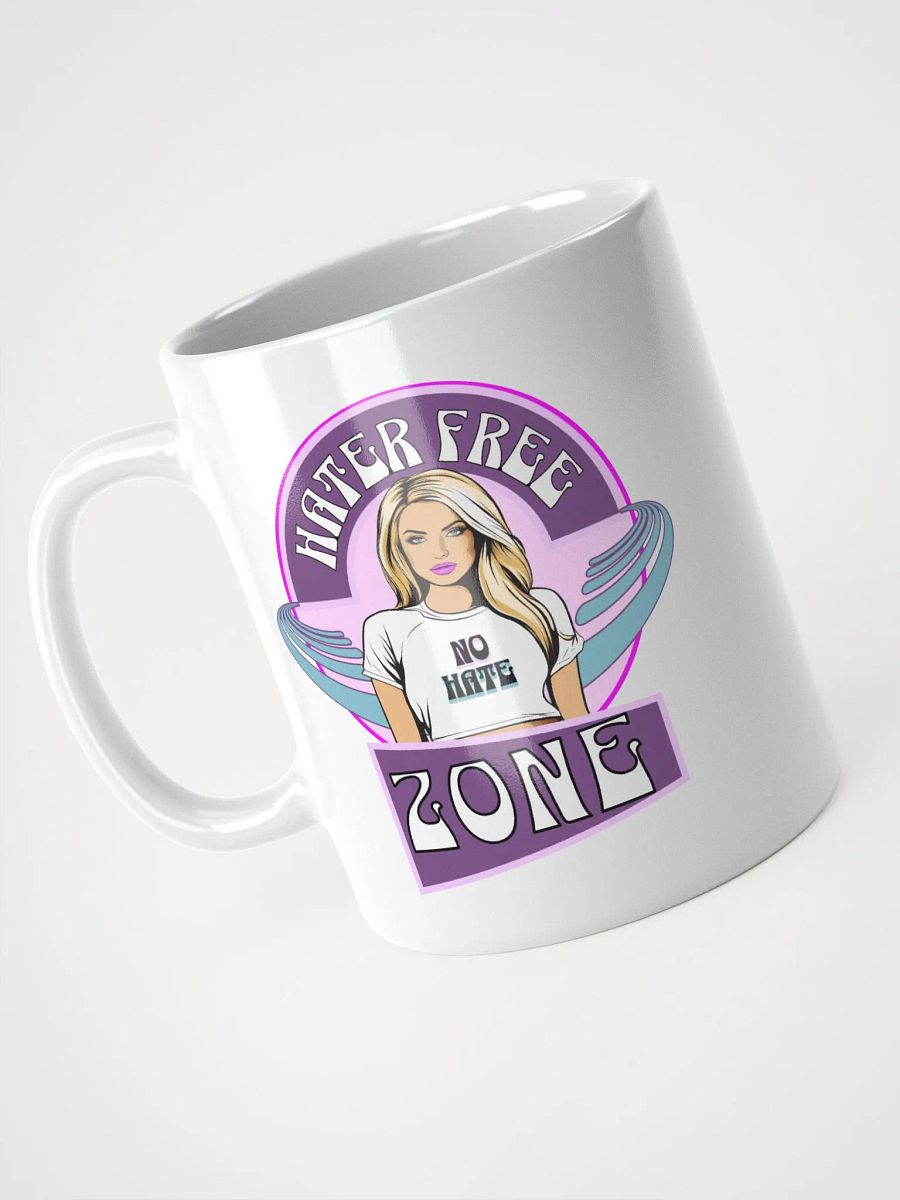 Hater Free Zone - Coffee or Soup Mug - 11 oz - 15 oz - 20 oz - v3 product image (4)