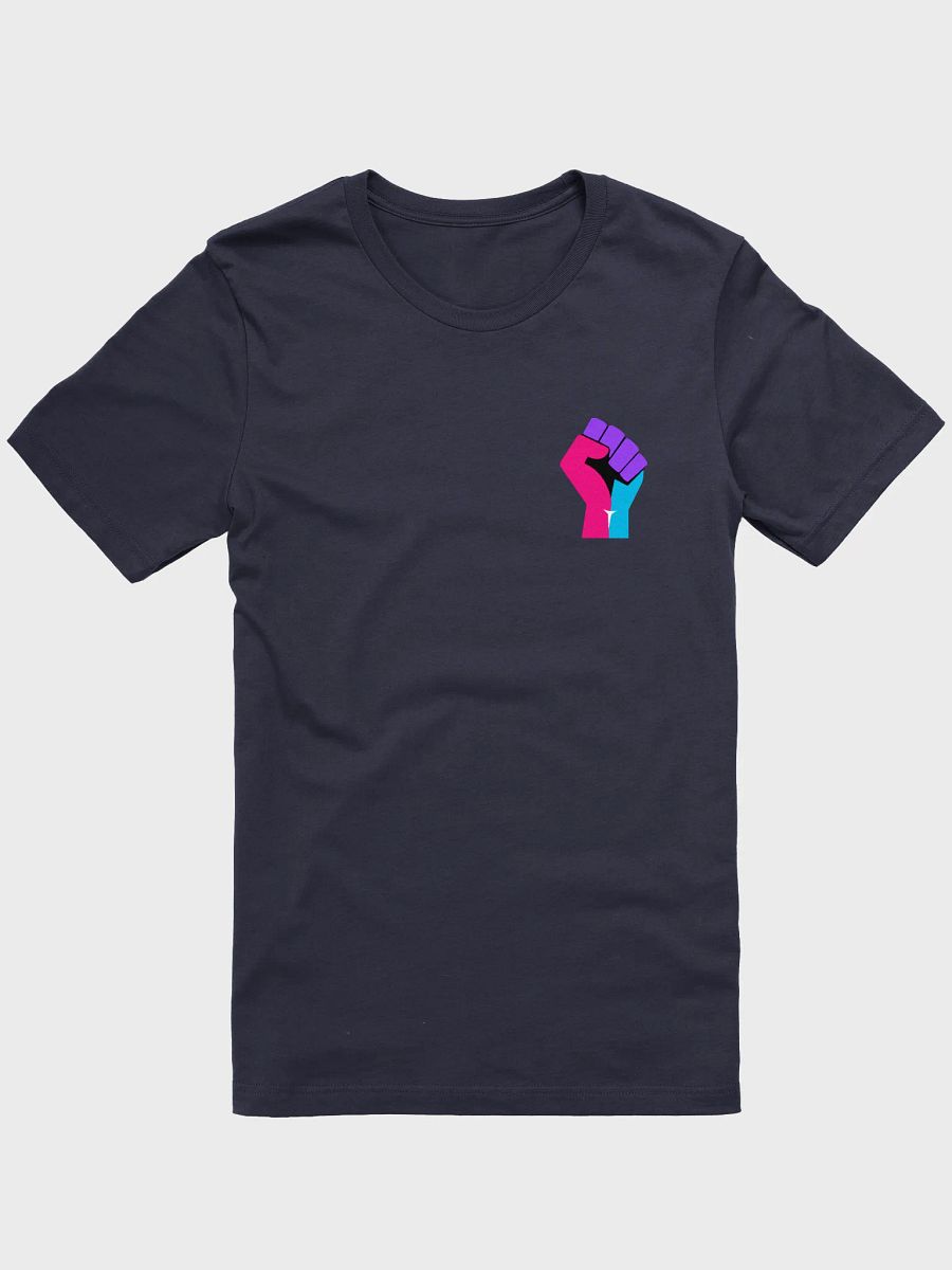 raised androgyne fist t-shirt product image (1)