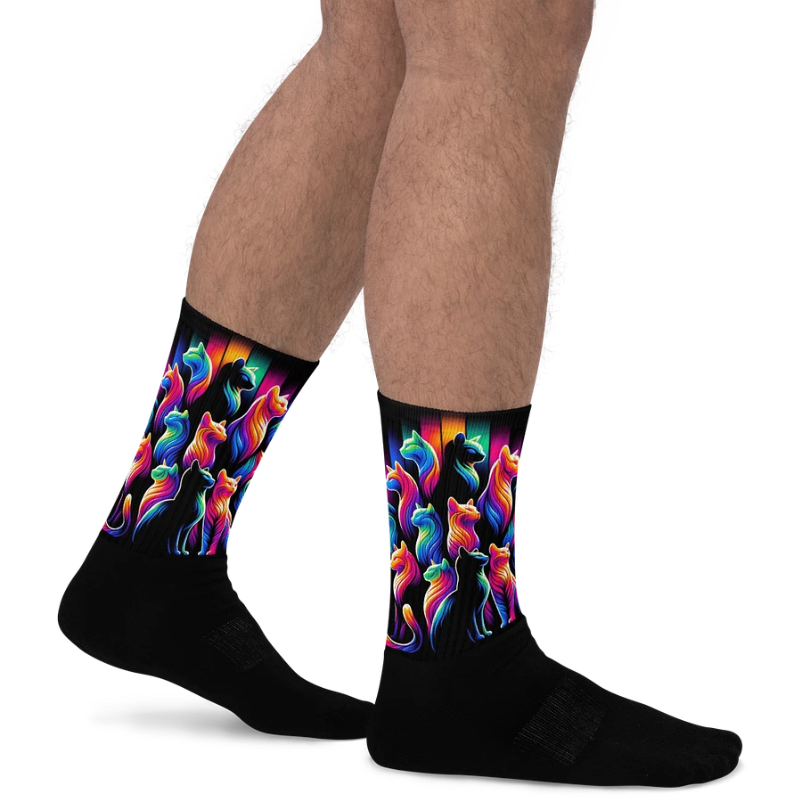 Black Foot Sublimated Socks product image (21)