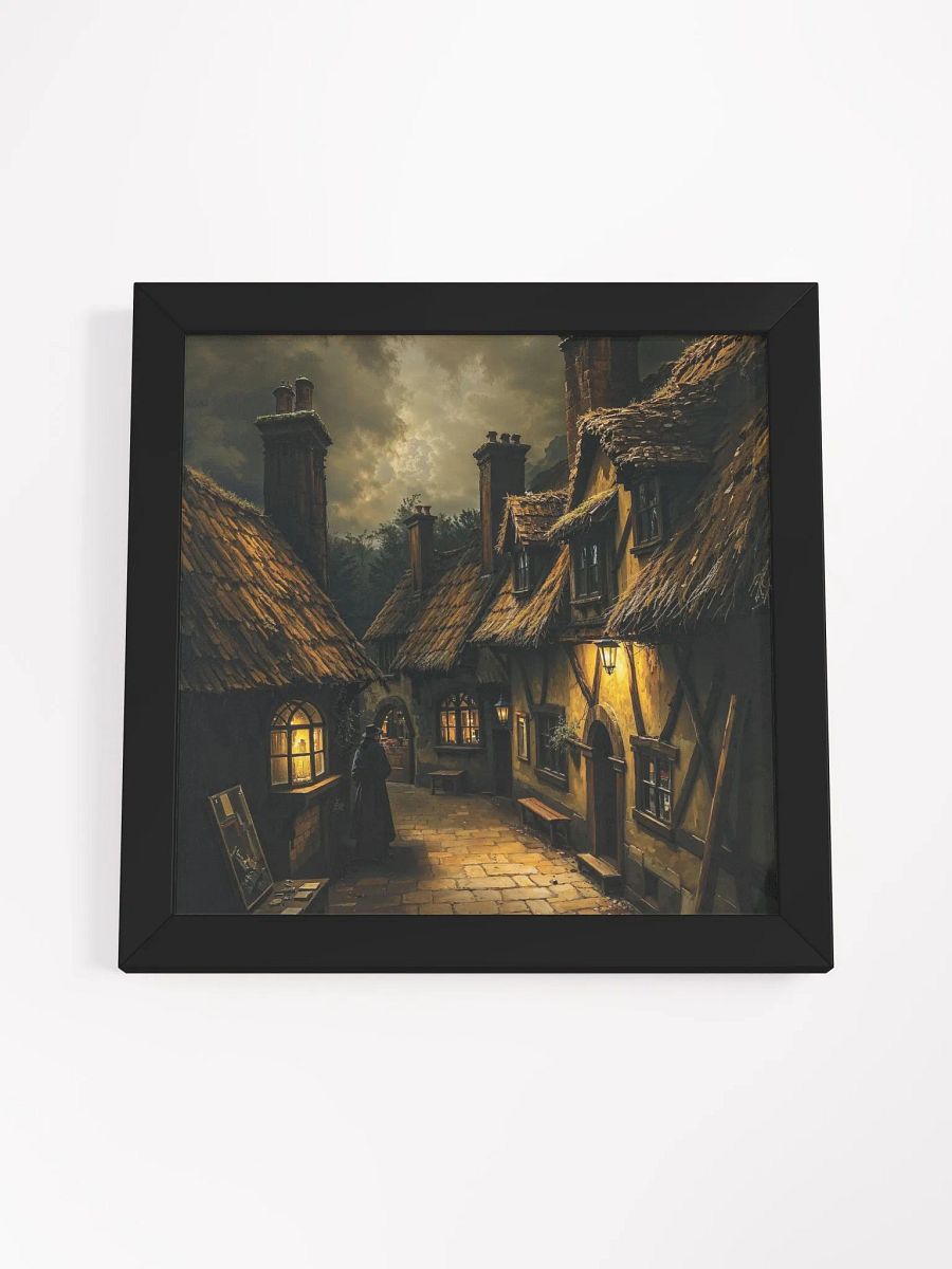 Midnight Village Serenity Framed Print product image (13)