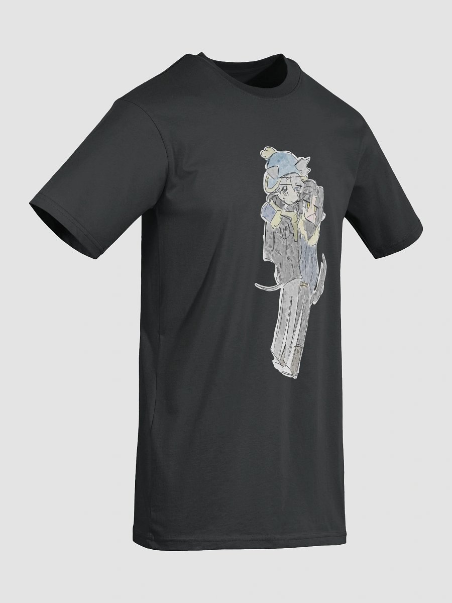Grey hound and the black-coated retriever Vacation T-shirt product image (8)