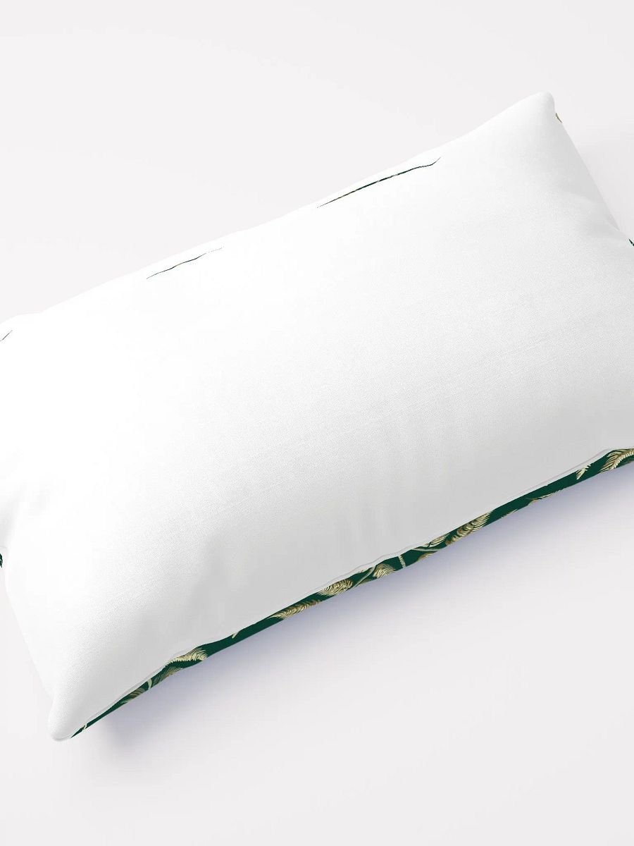 Fern Plants Lush Botanical Green Botany Leaf Gold Nature Throw Pillow product image (4)