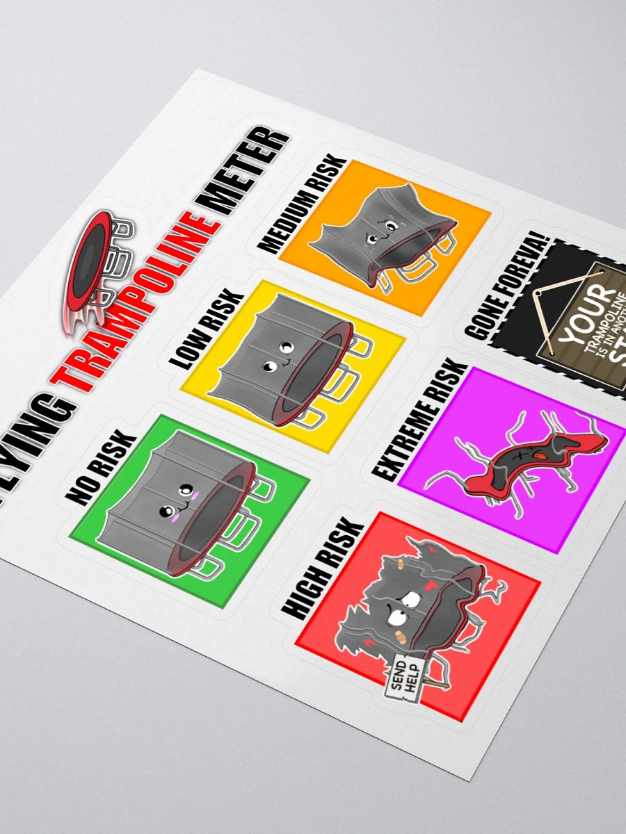 Flying Trampoline Sticker product image (3)
