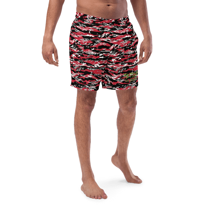 Blood Camo Swim Trunks product image (1)