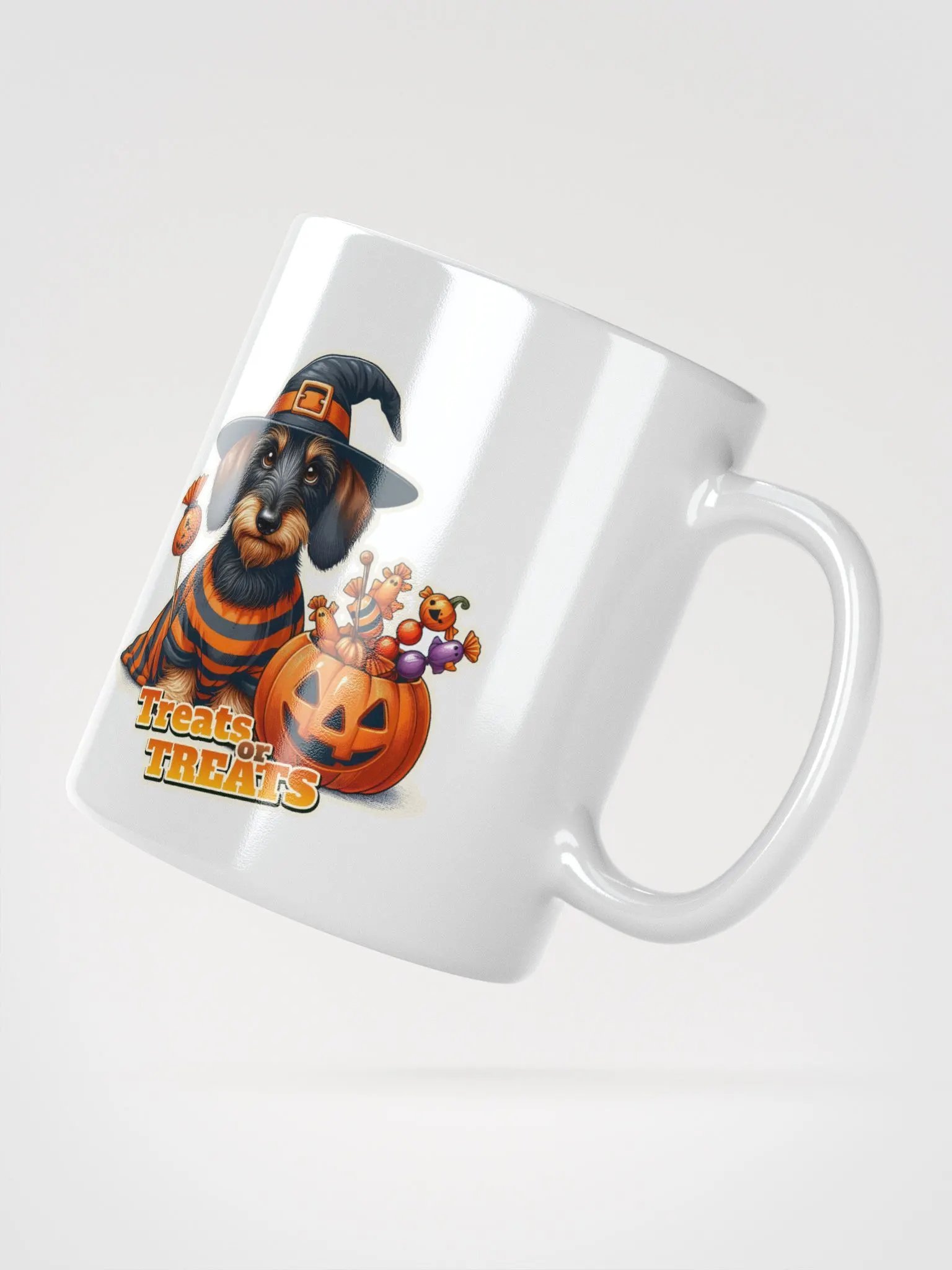 Dachshund Treat Halloween - Mug product image (6)