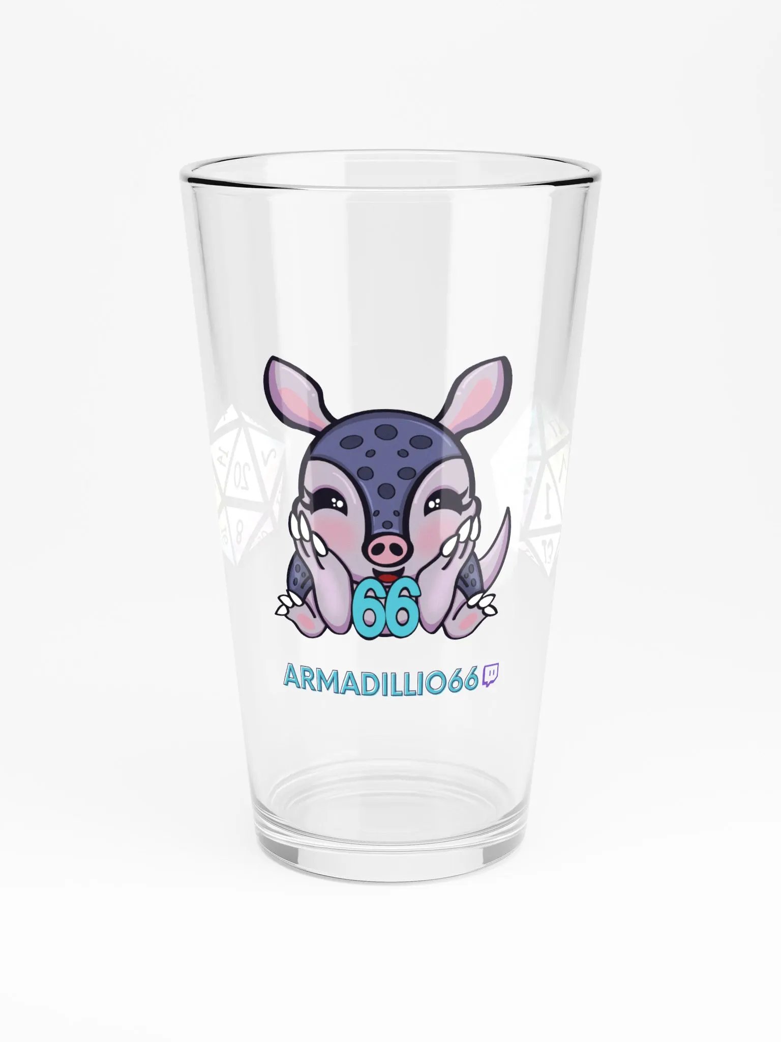 Cheers to the Nat 1s and 20s Pint Glass product image (3)