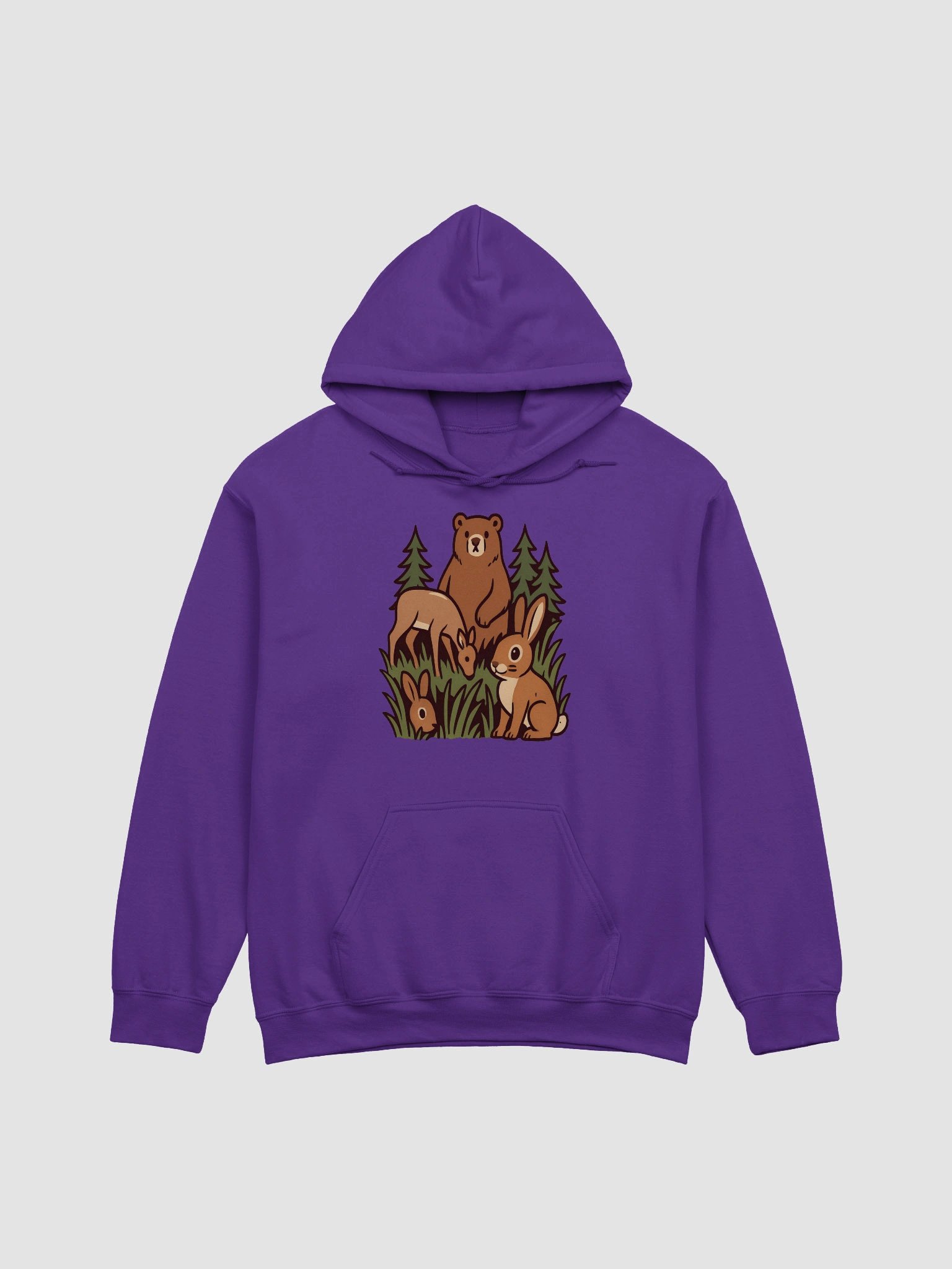 Wildlife Friends Classic Hoodie product image (1)