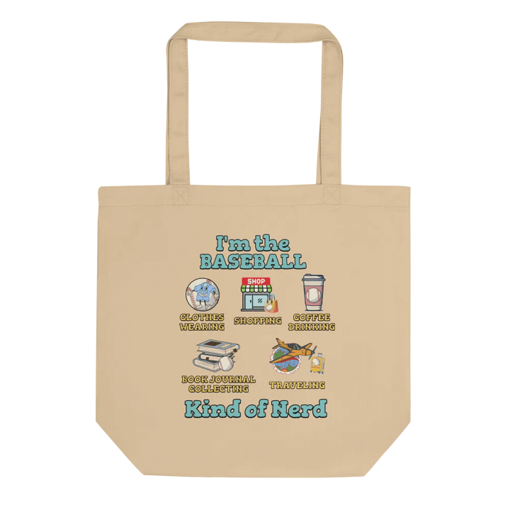 Im The Baseball Kind Of Nerd Eco Tote product image (1)