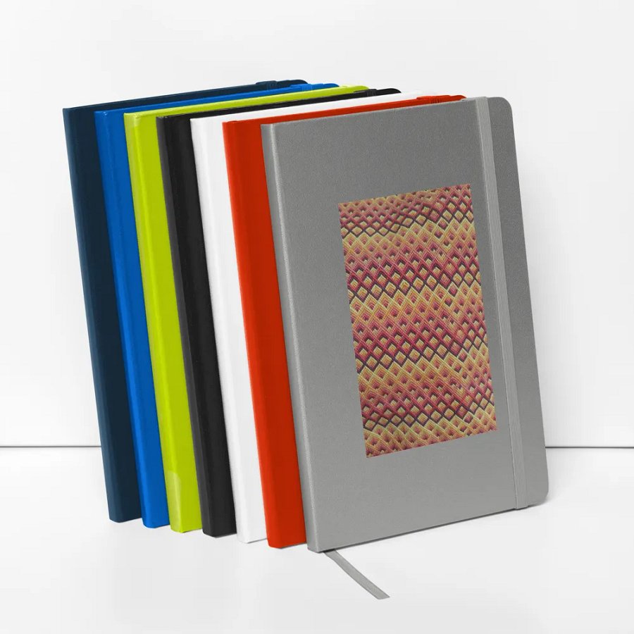 Orange Dovetail Hardcover Notebook product image (9)