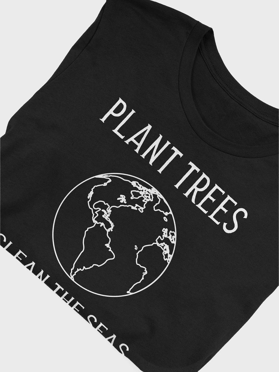 Earth Day Save Bees Plant Trees Clean Seas Environmentalist T-Shirt | Eco-Friendly Sustainability Tee | Nature Lover Shirt product image (5)