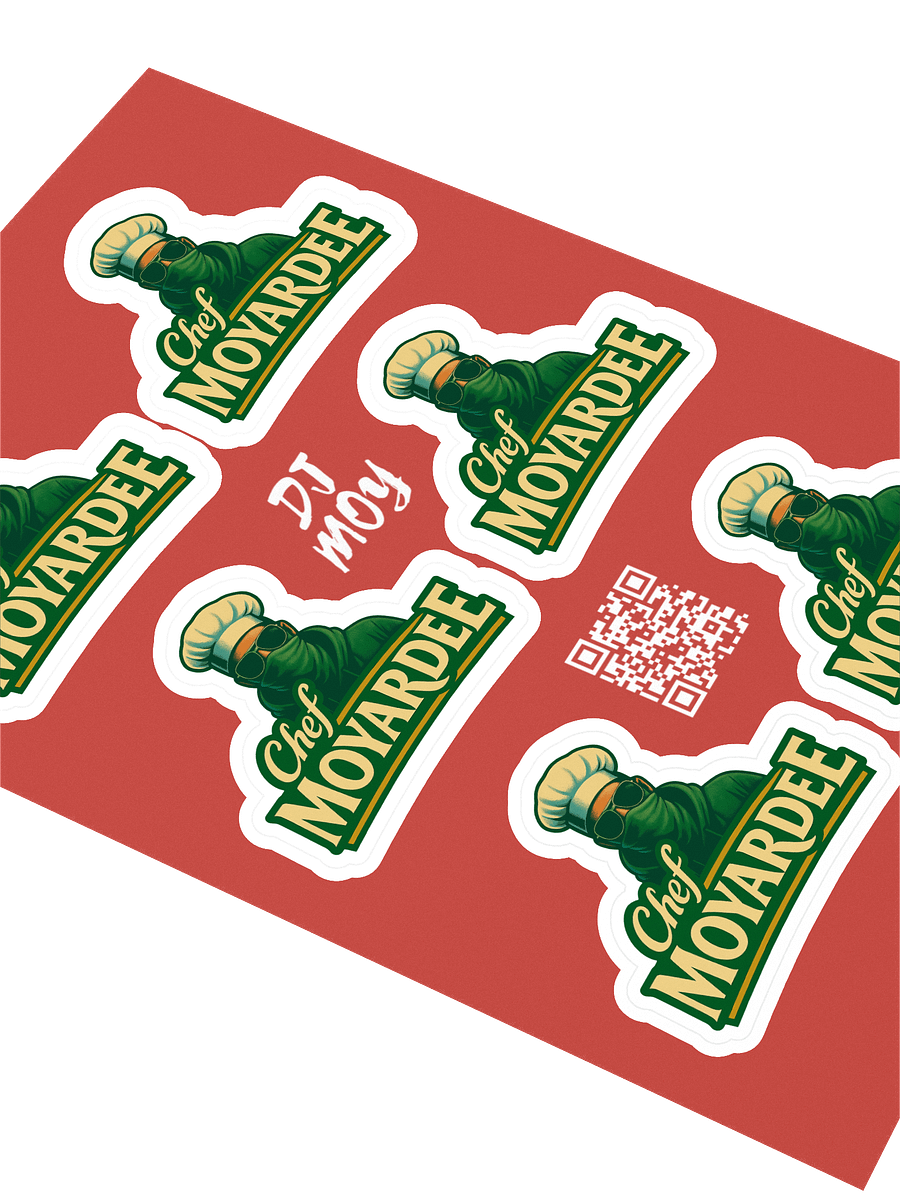 DJ Moy - Chef Moyardee Stickers product image (2)