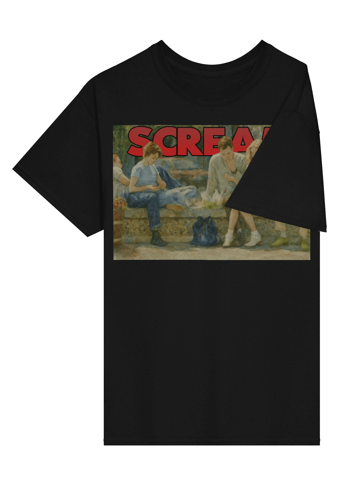 Scream inspired Lunch Break T-Shirt product image (34)