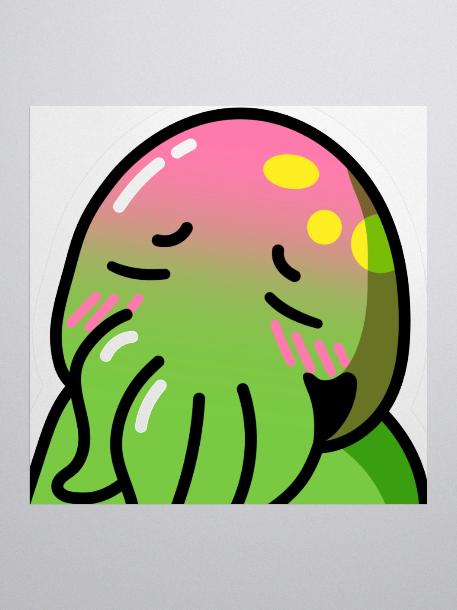 Cthulhu Lewd Emote Sticker product image (1)