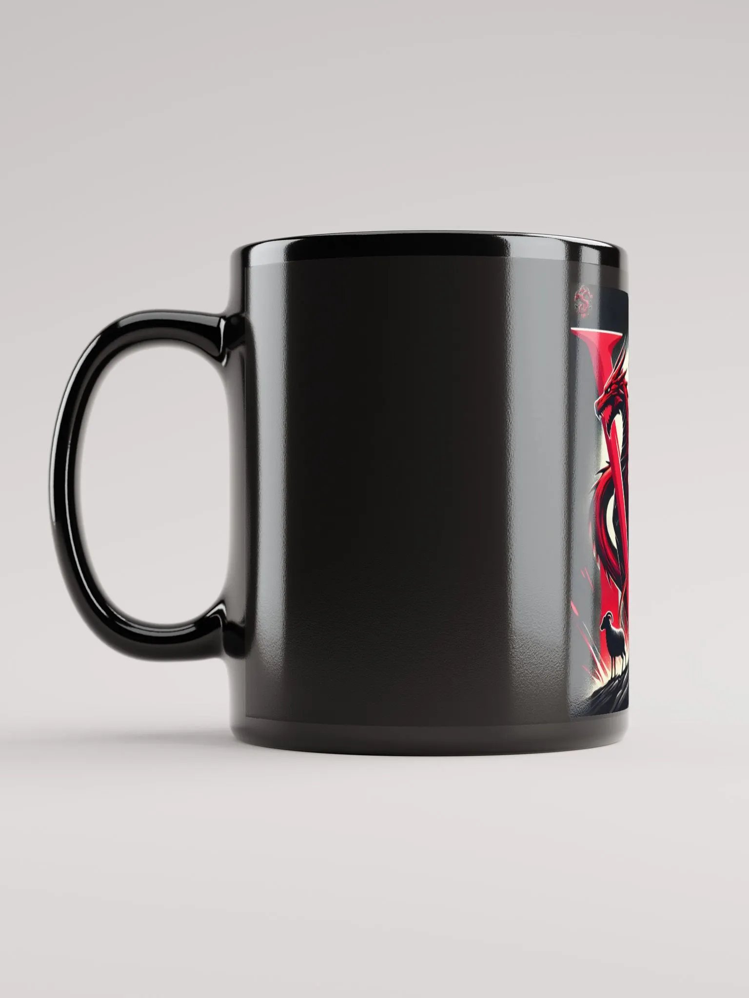 🔥 Official "WE!!!" Dragon Logo Black Mug 💀 product image (6)