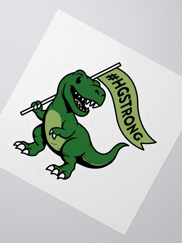 #HGSTRONG Dino Sticker product image (4)