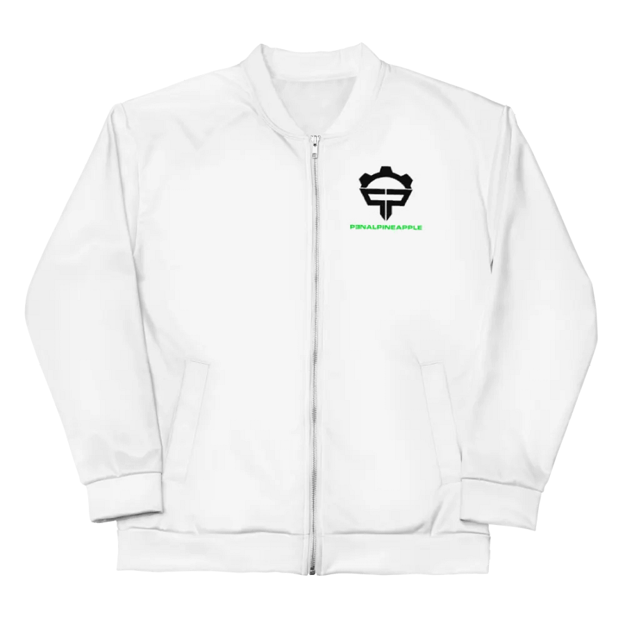 P3nAlPineapple - White Bomber Jacket product image (5)