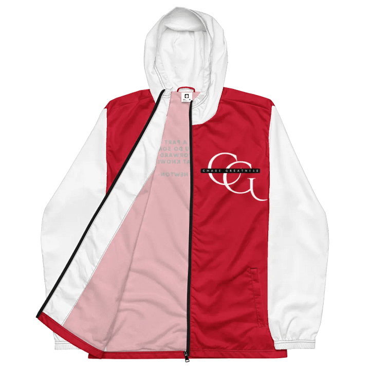 CG Red Windbreaker White Sleeves product image (2)