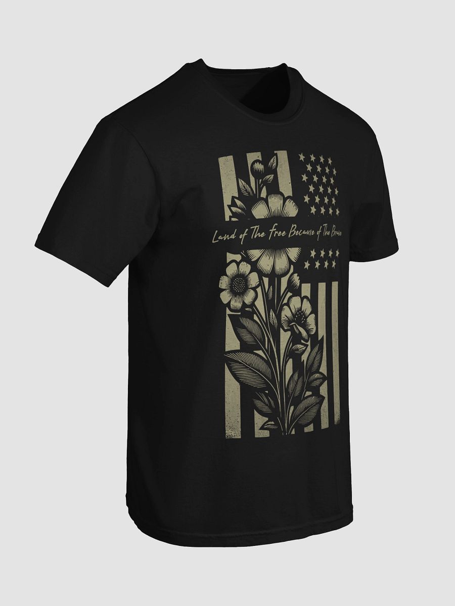 4th of July Floral Premium Unisex T-Shirt product image (34)