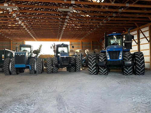Miniature tractor lineup  #agriculture #farming #caseih #newholland #Farming #johndeere