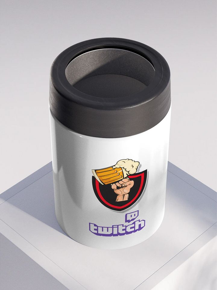 BrewCrewGaming 12oz Stainless Steel Koozie product image (2)